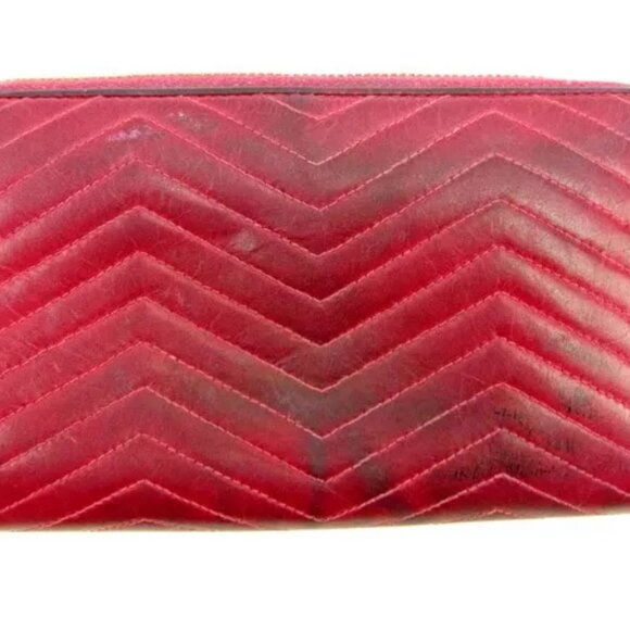 miumiu Wallet Purse Long Wallet Pink Woman Authentic Used - Picture 2 of 6